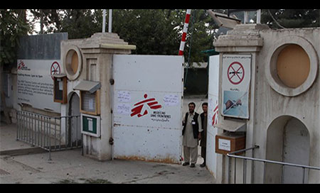 la sede de MSF en Kabul MSF revisará sus operaciones en Afganistán